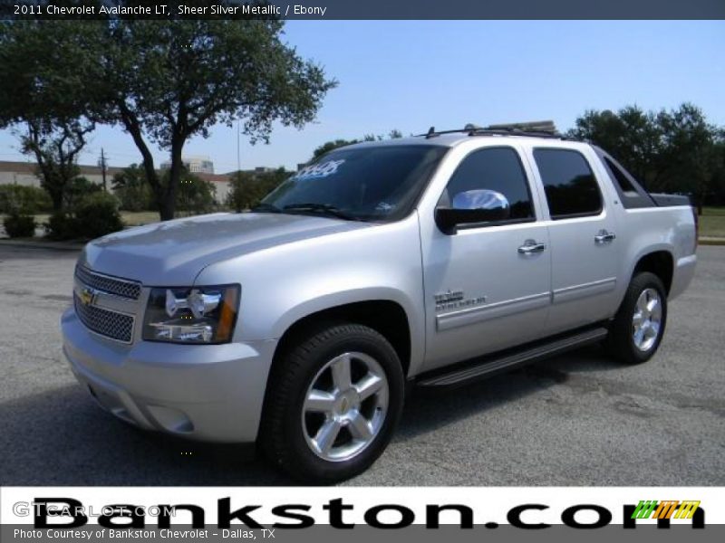 Sheer Silver Metallic / Ebony 2011 Chevrolet Avalanche LT