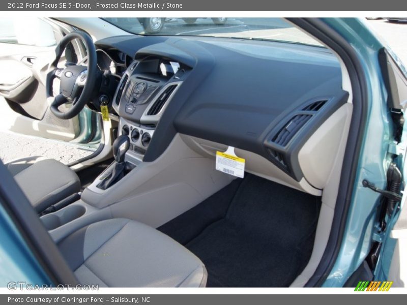 Frosted Glass Metallic / Stone 2012 Ford Focus SE 5-Door