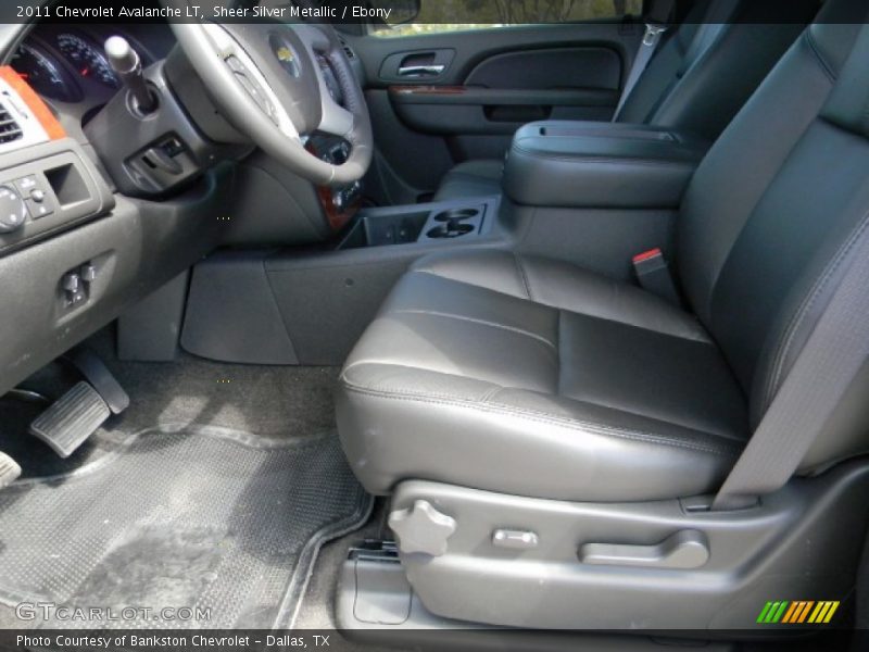 Sheer Silver Metallic / Ebony 2011 Chevrolet Avalanche LT
