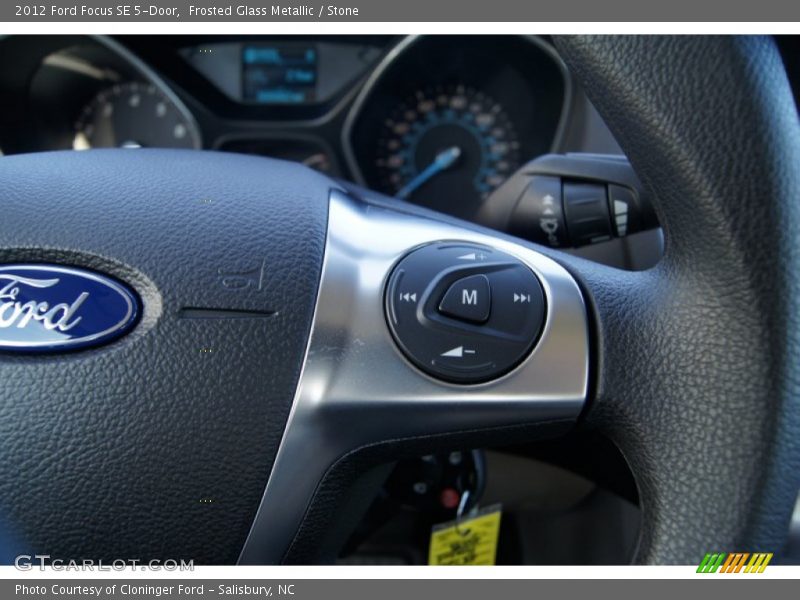 Frosted Glass Metallic / Stone 2012 Ford Focus SE 5-Door