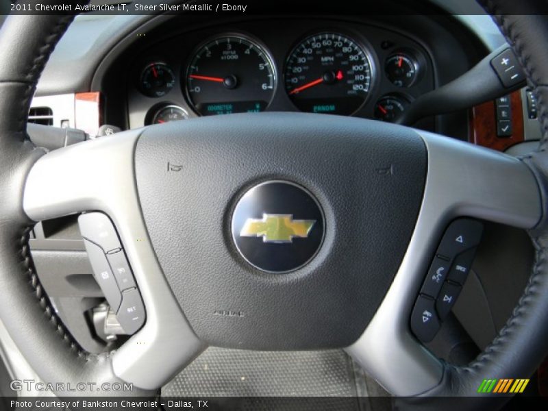 Sheer Silver Metallic / Ebony 2011 Chevrolet Avalanche LT