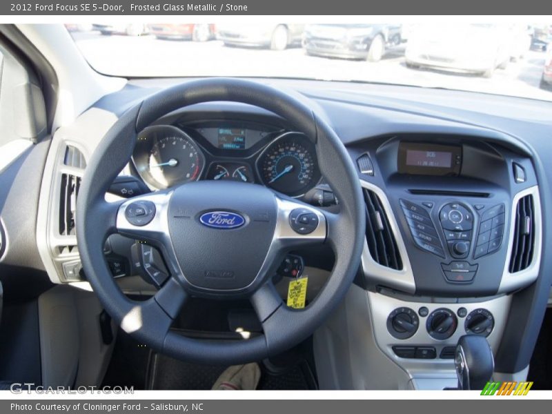 Frosted Glass Metallic / Stone 2012 Ford Focus SE 5-Door