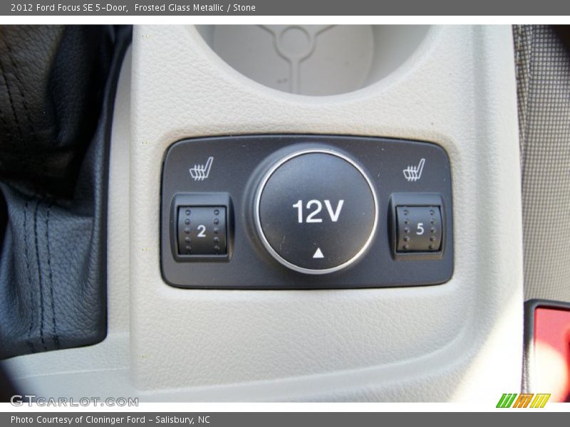 Frosted Glass Metallic / Stone 2012 Ford Focus SE 5-Door