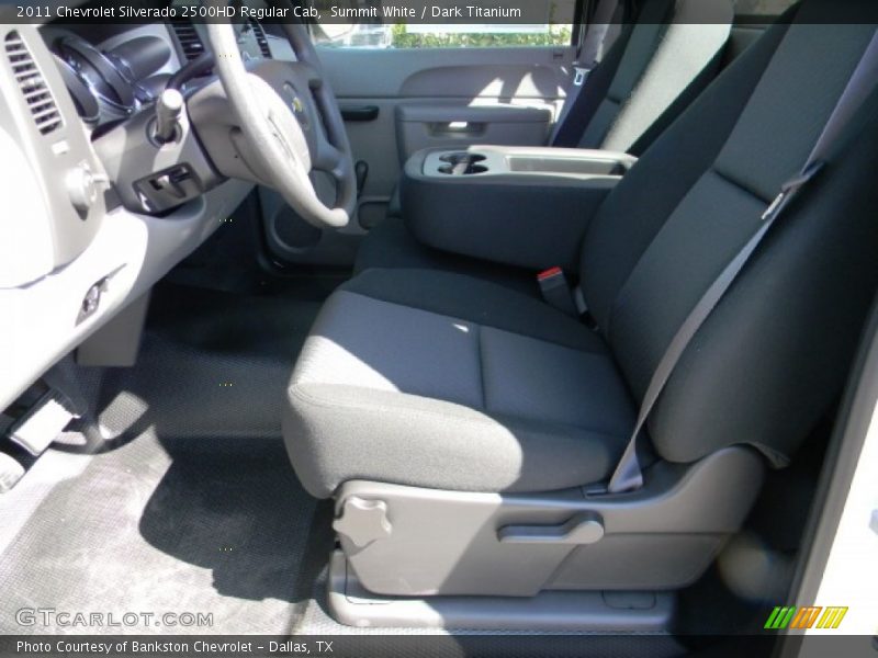 Summit White / Dark Titanium 2011 Chevrolet Silverado 2500HD Regular Cab