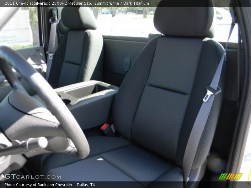 Summit White / Dark Titanium 2011 Chevrolet Silverado 2500HD Regular Cab