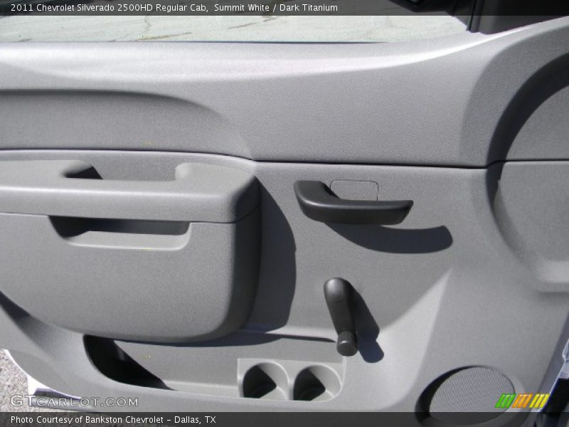 Summit White / Dark Titanium 2011 Chevrolet Silverado 2500HD Regular Cab