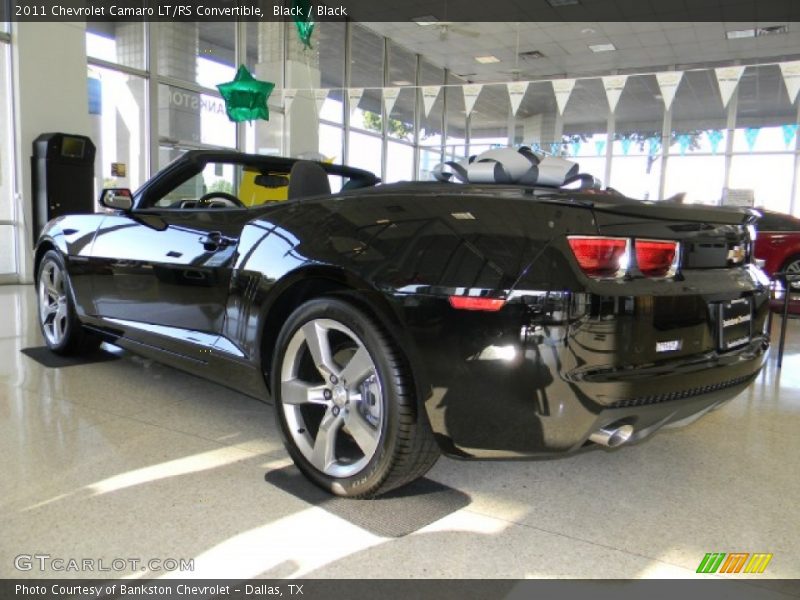 Black / Black 2011 Chevrolet Camaro LT/RS Convertible
