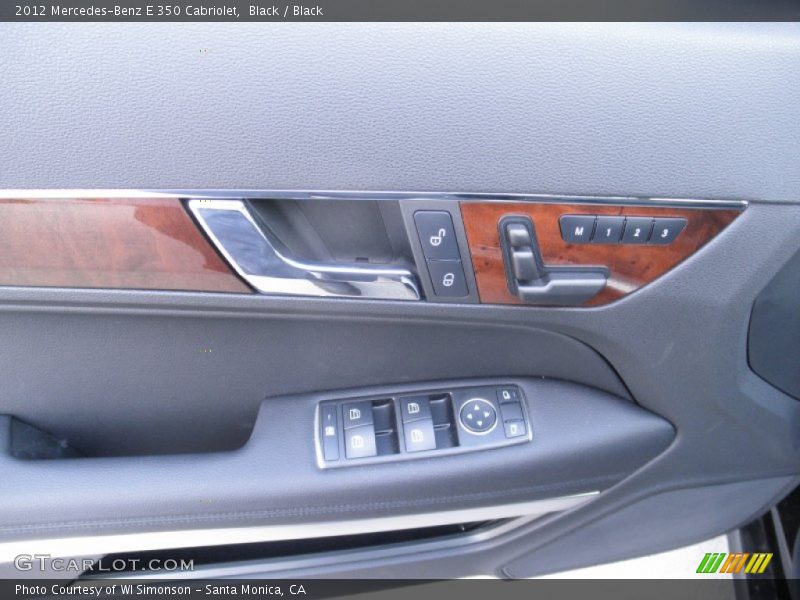 Black / Black 2012 Mercedes-Benz E 350 Cabriolet