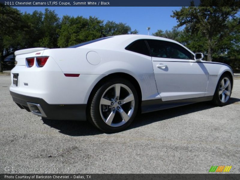 Summit White / Black 2011 Chevrolet Camaro LT/RS Coupe