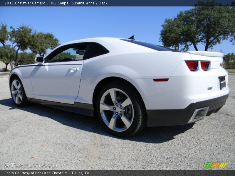 Summit White / Black 2011 Chevrolet Camaro LT/RS Coupe