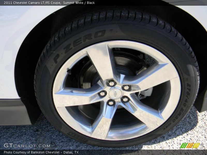 Summit White / Black 2011 Chevrolet Camaro LT/RS Coupe