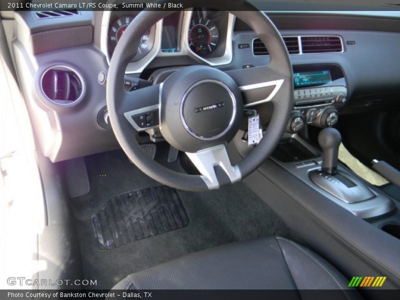 Summit White / Black 2011 Chevrolet Camaro LT/RS Coupe