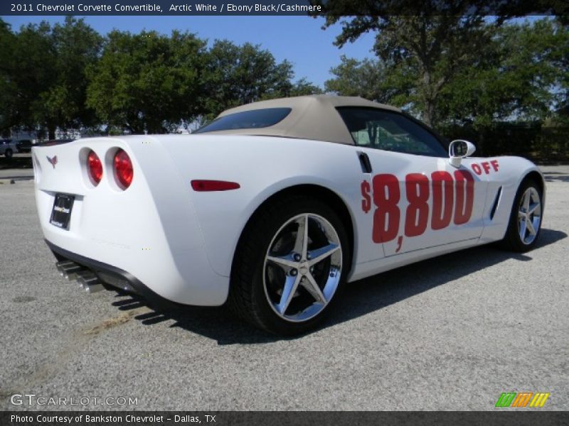 Arctic White / Ebony Black/Cashmere 2011 Chevrolet Corvette Convertible