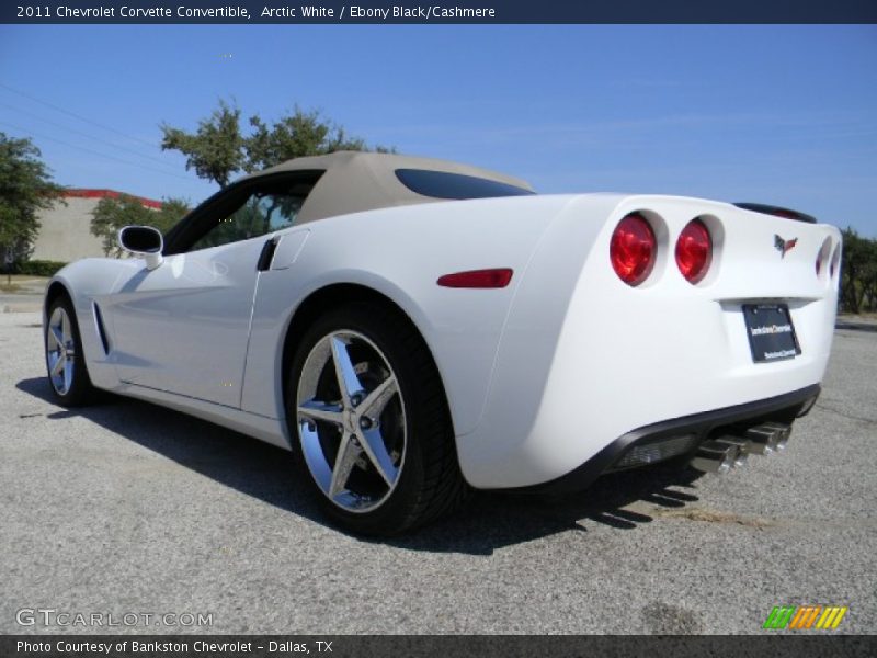 Arctic White / Ebony Black/Cashmere 2011 Chevrolet Corvette Convertible