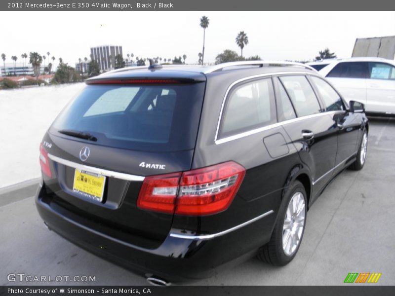 Black / Black 2012 Mercedes-Benz E 350 4Matic Wagon