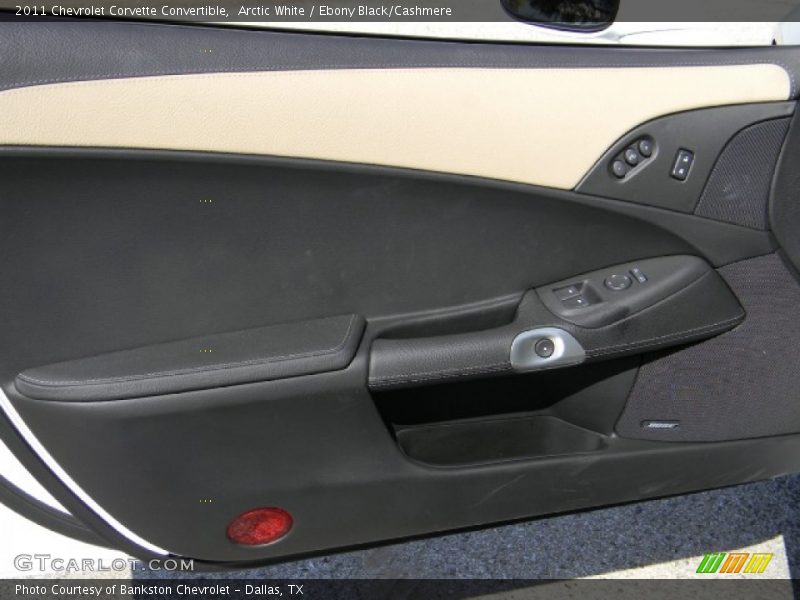 Arctic White / Ebony Black/Cashmere 2011 Chevrolet Corvette Convertible