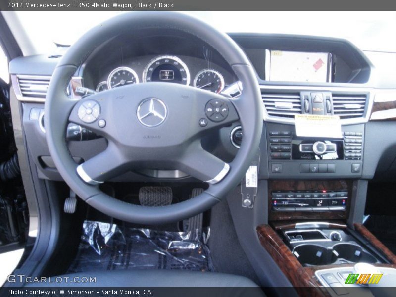 Black / Black 2012 Mercedes-Benz E 350 4Matic Wagon