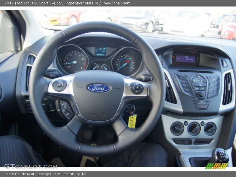 Dashboard of 2012 Focus SE Sport 5-Door