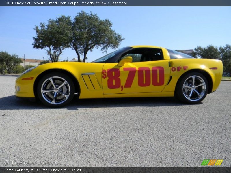 2011 Corvette Grand Sport Coupe Velocity Yellow