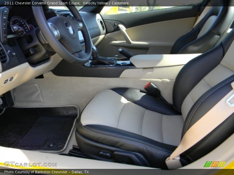  2011 Corvette Grand Sport Coupe Cashmere Interior