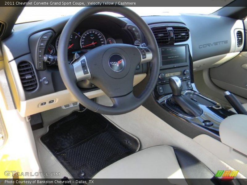 Dashboard of 2011 Corvette Grand Sport Coupe