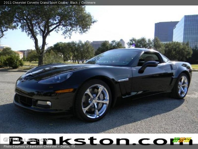 Black / Cashmere 2011 Chevrolet Corvette Grand Sport Coupe