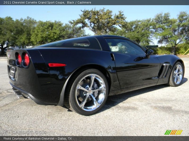 Black / Cashmere 2011 Chevrolet Corvette Grand Sport Coupe