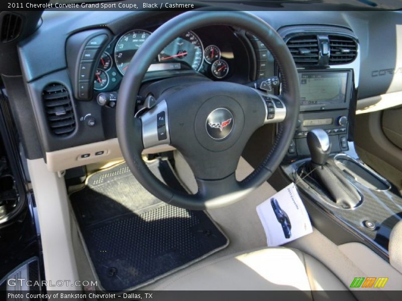 Dashboard of 2011 Corvette Grand Sport Coupe