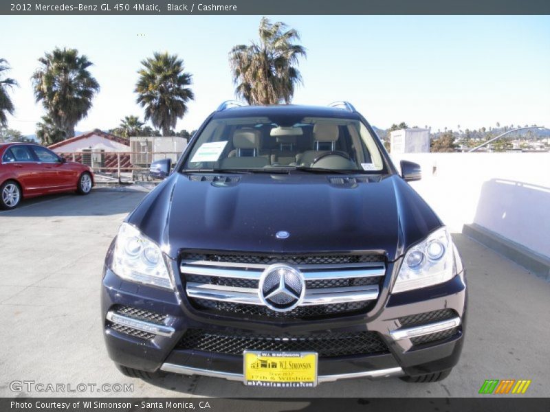 Black / Cashmere 2012 Mercedes-Benz GL 450 4Matic