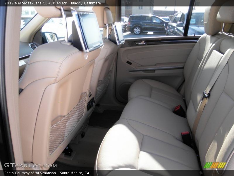Black / Cashmere 2012 Mercedes-Benz GL 450 4Matic