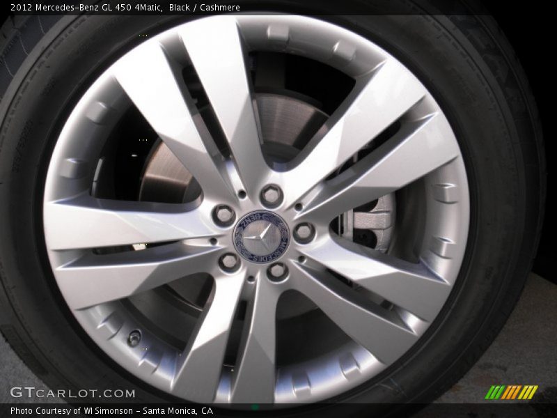 Black / Cashmere 2012 Mercedes-Benz GL 450 4Matic