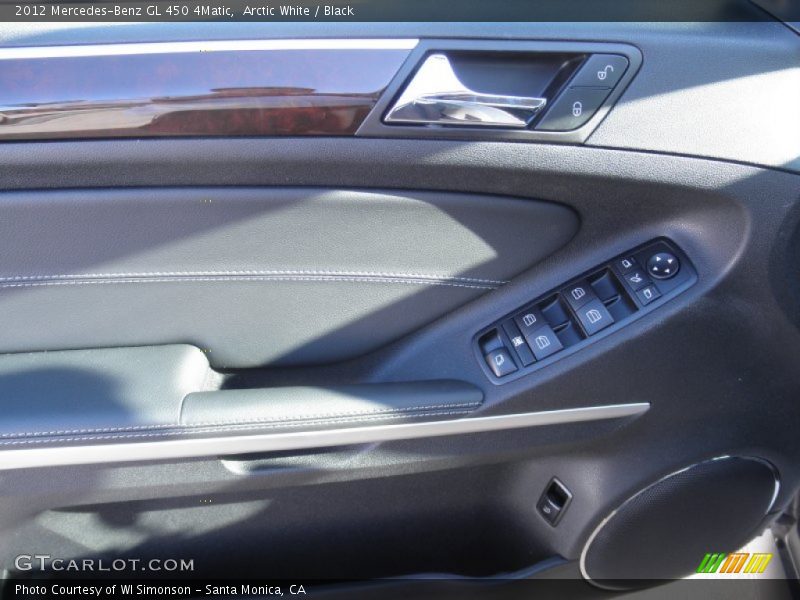 Arctic White / Black 2012 Mercedes-Benz GL 450 4Matic