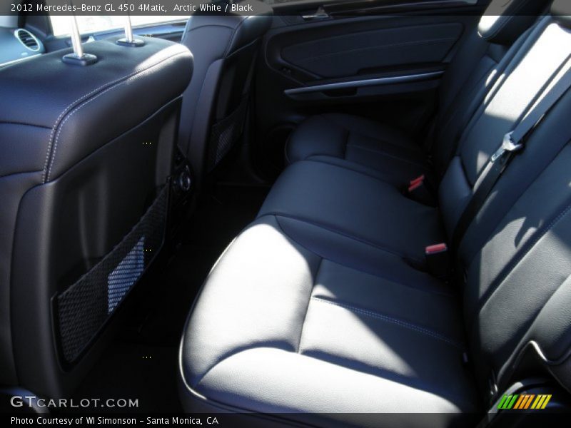 Arctic White / Black 2012 Mercedes-Benz GL 450 4Matic