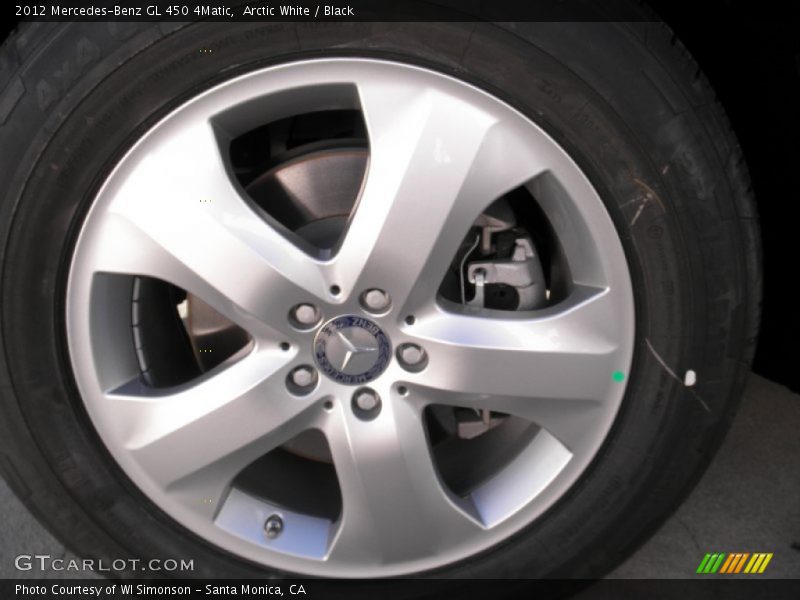Arctic White / Black 2012 Mercedes-Benz GL 450 4Matic