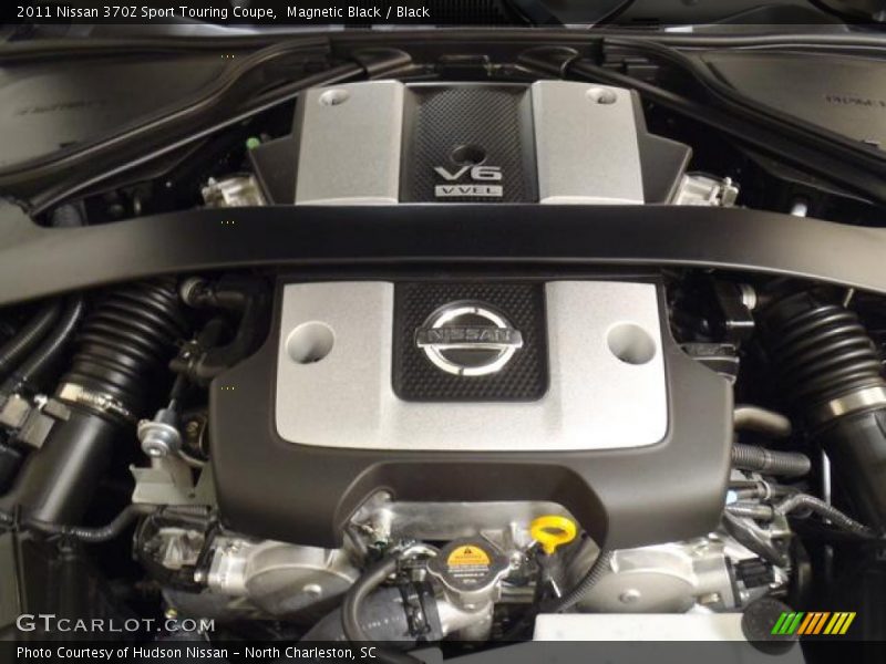 Magnetic Black / Black 2011 Nissan 370Z Sport Touring Coupe