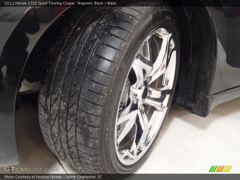 Magnetic Black / Black 2011 Nissan 370Z Sport Touring Coupe