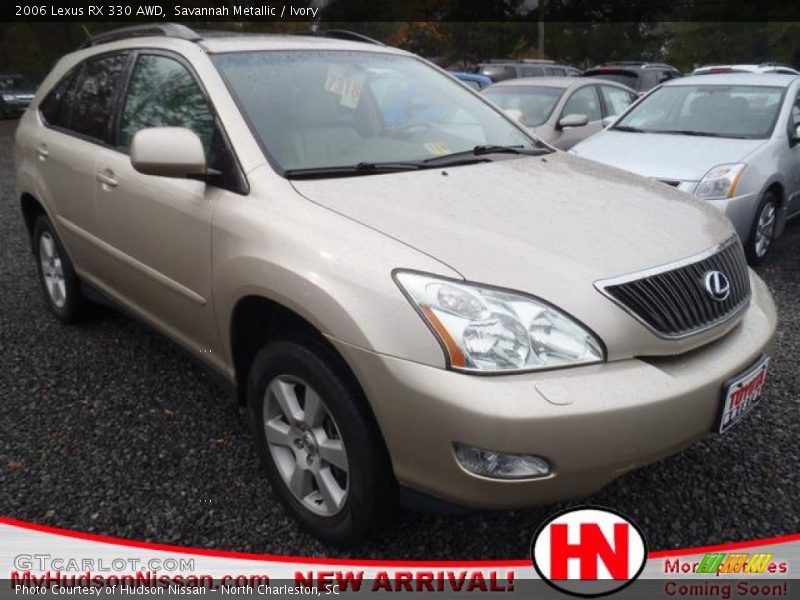 Savannah Metallic / Ivory 2006 Lexus RX 330 AWD