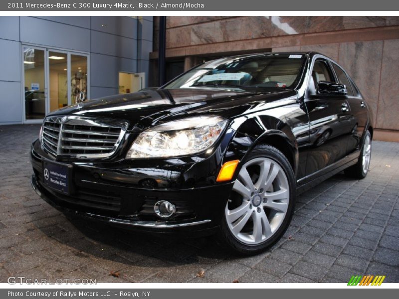 Black / Almond/Mocha 2011 Mercedes-Benz C 300 Luxury 4Matic