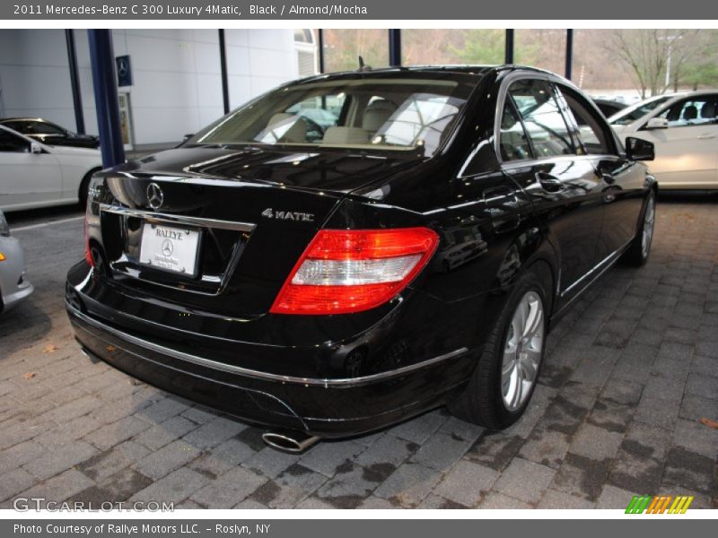 Black / Almond/Mocha 2011 Mercedes-Benz C 300 Luxury 4Matic