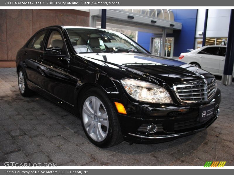 Black / Almond/Mocha 2011 Mercedes-Benz C 300 Luxury 4Matic