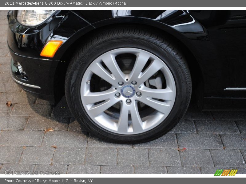 Black / Almond/Mocha 2011 Mercedes-Benz C 300 Luxury 4Matic