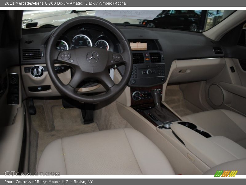 Black / Almond/Mocha 2011 Mercedes-Benz C 300 Luxury 4Matic