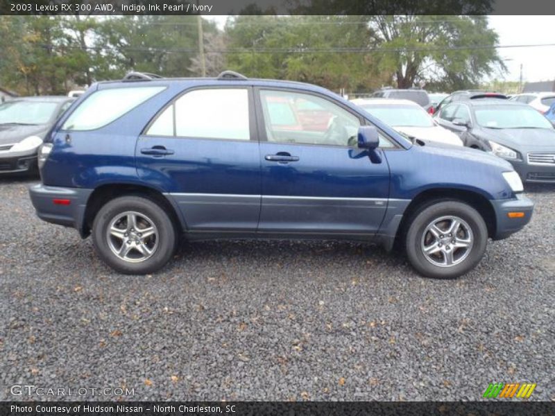 Indigo Ink Pearl / Ivory 2003 Lexus RX 300 AWD