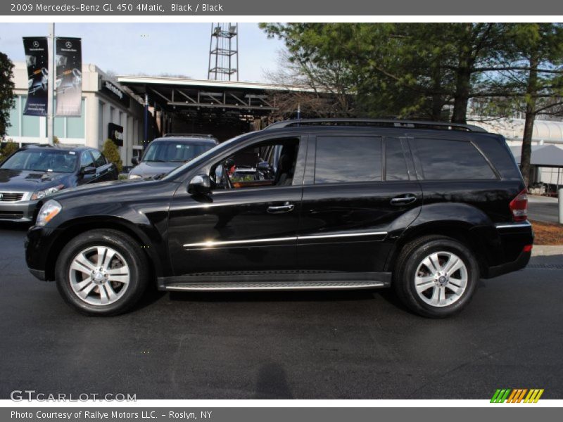 Black / Black 2009 Mercedes-Benz GL 450 4Matic