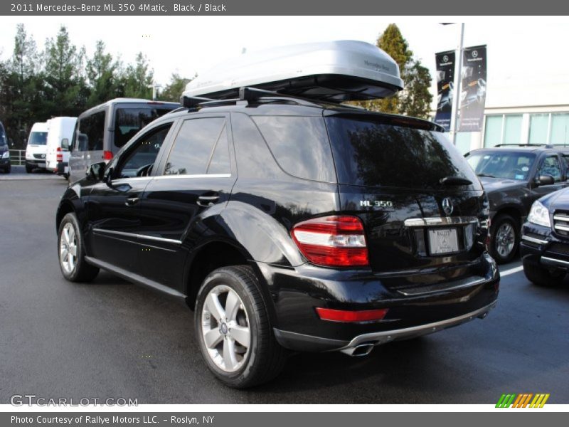 Black / Black 2011 Mercedes-Benz ML 350 4Matic