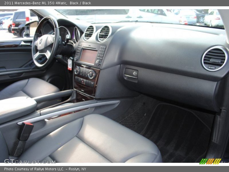 Black / Black 2011 Mercedes-Benz ML 350 4Matic