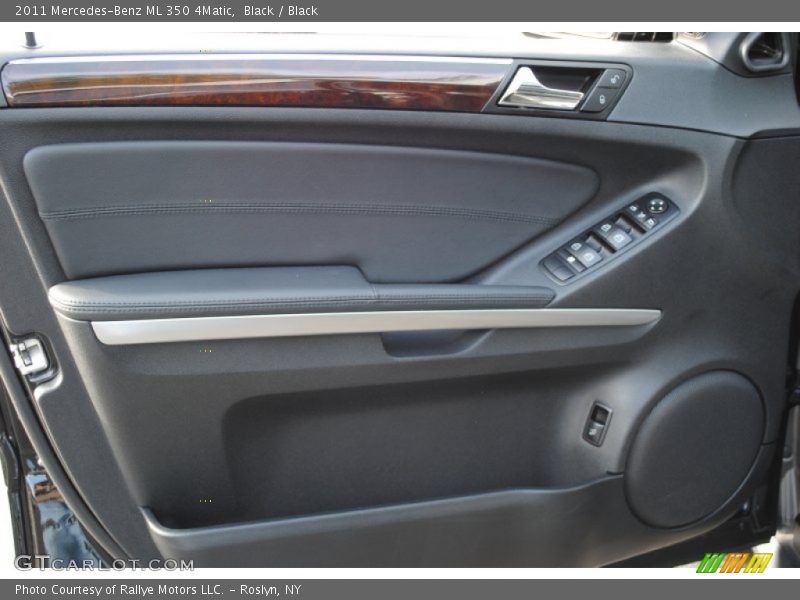 Black / Black 2011 Mercedes-Benz ML 350 4Matic