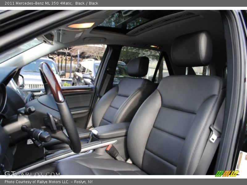 Black / Black 2011 Mercedes-Benz ML 350 4Matic