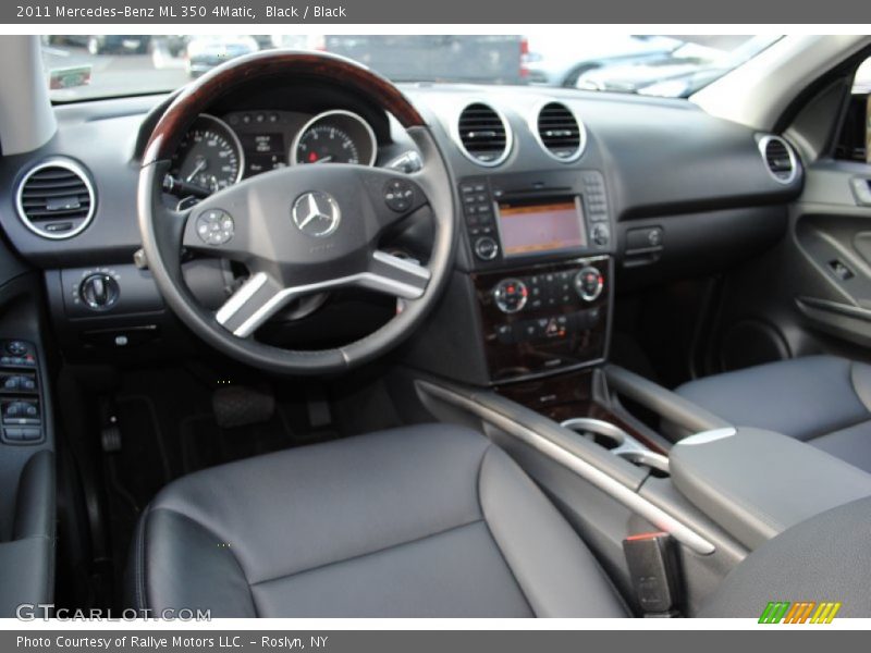 Black / Black 2011 Mercedes-Benz ML 350 4Matic