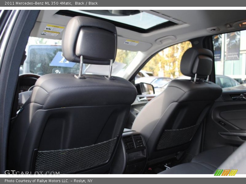 Black / Black 2011 Mercedes-Benz ML 350 4Matic